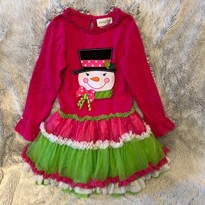Snowman Dress 6 Emily Rose